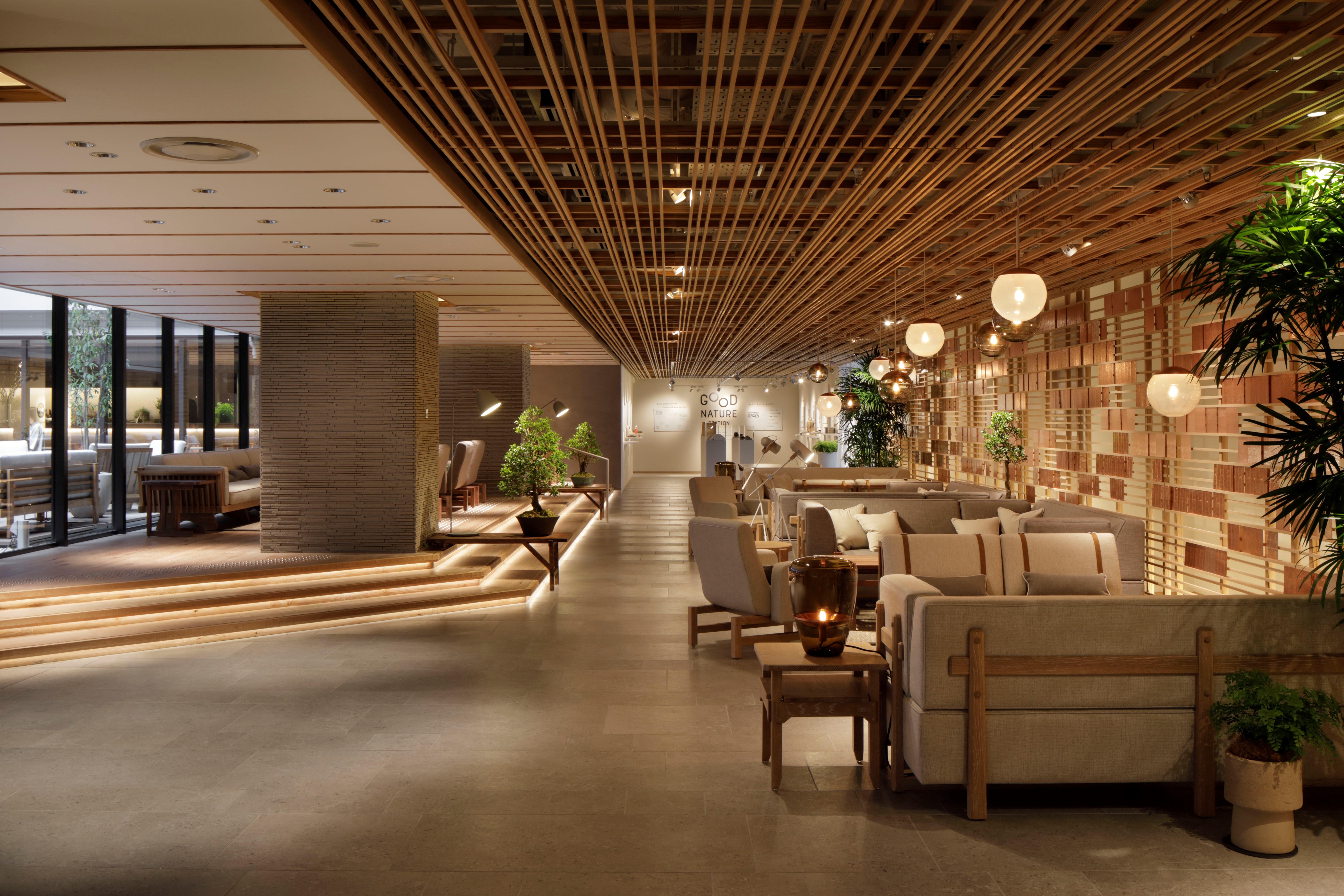 Good Nature Hotel Kyoto Buitenkant foto The interior of the lounge