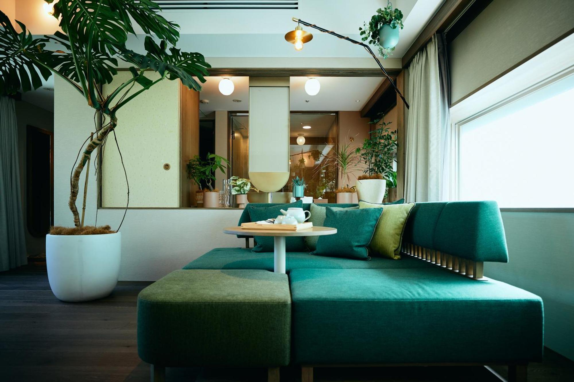 Good Nature Hotel Kyoto Buitenkant foto The interior of the lounge