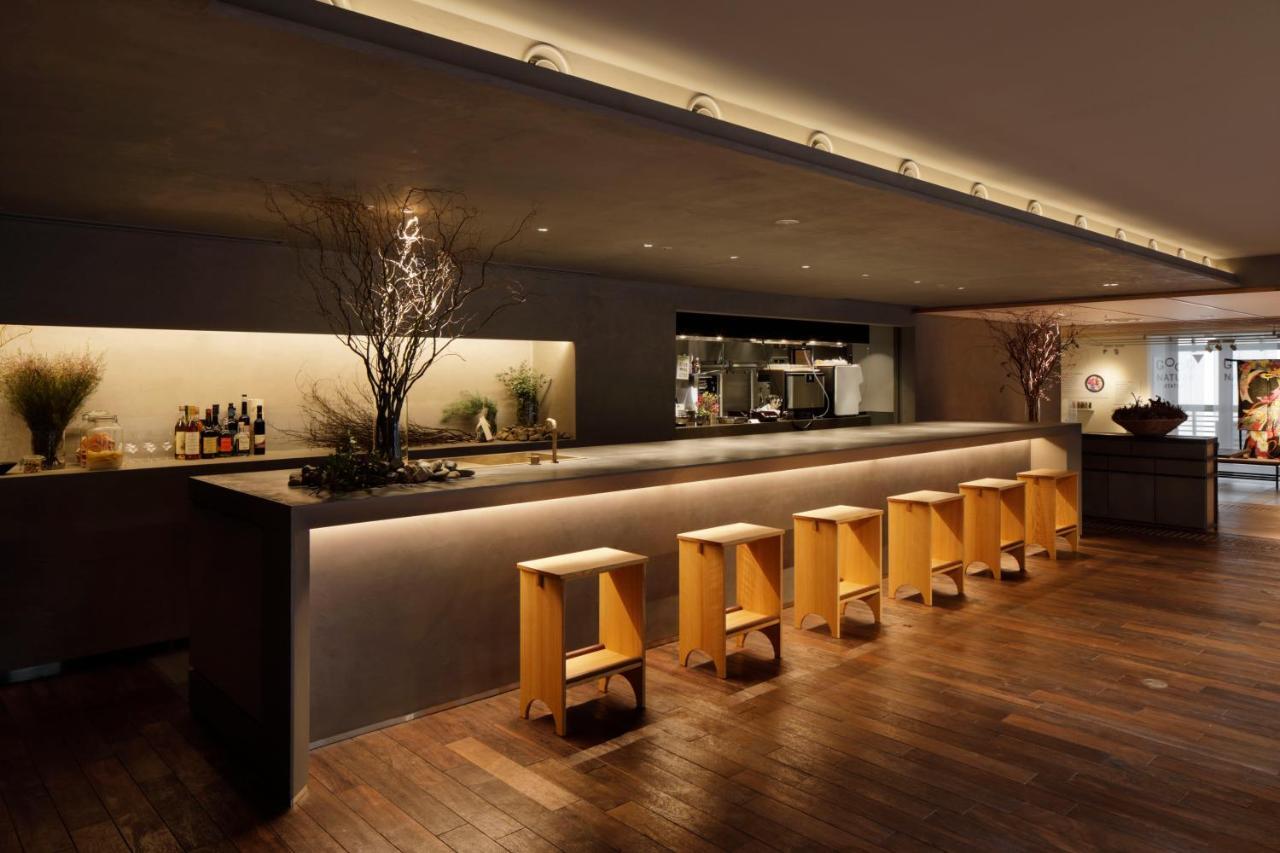 Good Nature Hotel Kyoto Buitenkant foto The bar at the restaurant